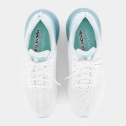 149123AIR STRATUSWhite / Light Blue Iridescent / White- SPORTIVE^SKECHERS Sale