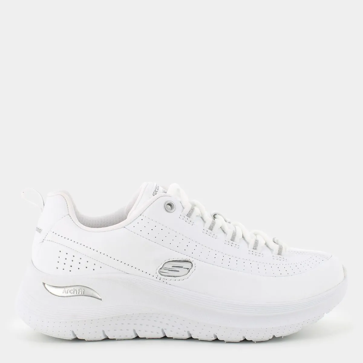 150061ARCH FIT 2.0WHITE/SILVER- SPORTIVE^SKECHERS Cheap