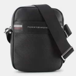 12724-BDSTH CORP TEXTURE MINI REPORTERBLACK- TRACOLLE^TOMMY HILFIGER Clearance