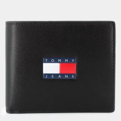 12086-BDSTJM HERITAGEBDS BLACK- PICCOLA PELLETTERIA^TOMMY JEANS New