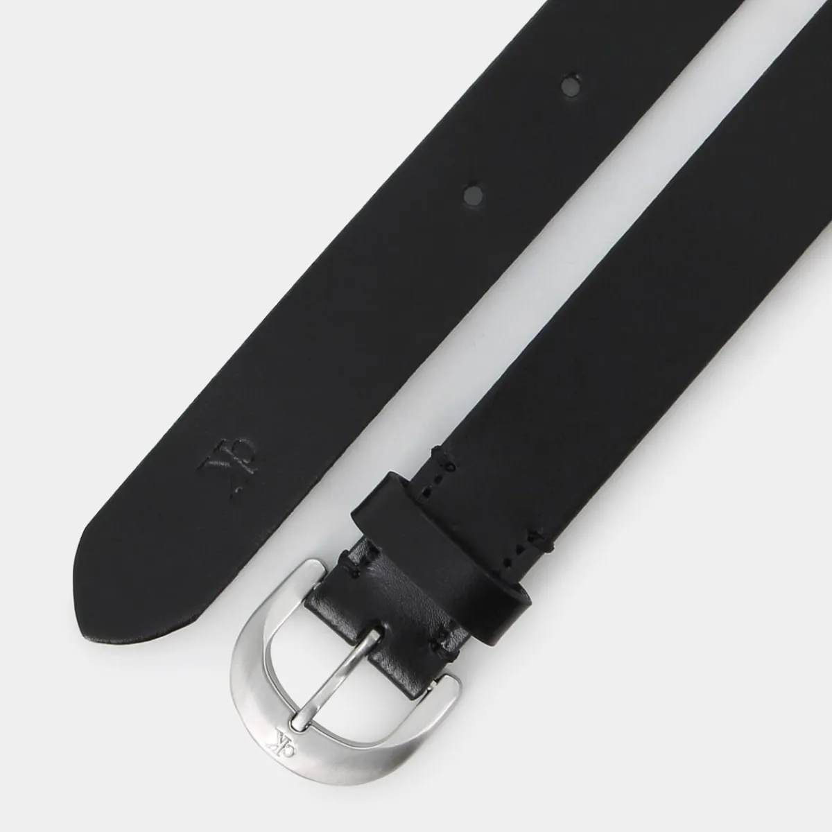 12765-BEHCLASSIC CASUAL PIN BUCKLEBLACK- CINTURE^CALVIN KLEIN JEANS New