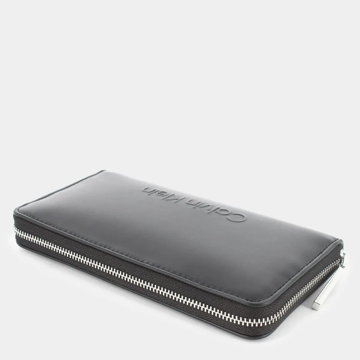 12439-BEHEMBOSSEDBLACK- PICCOLA PELLETTERIA^CALVIN KLEIN Hot
