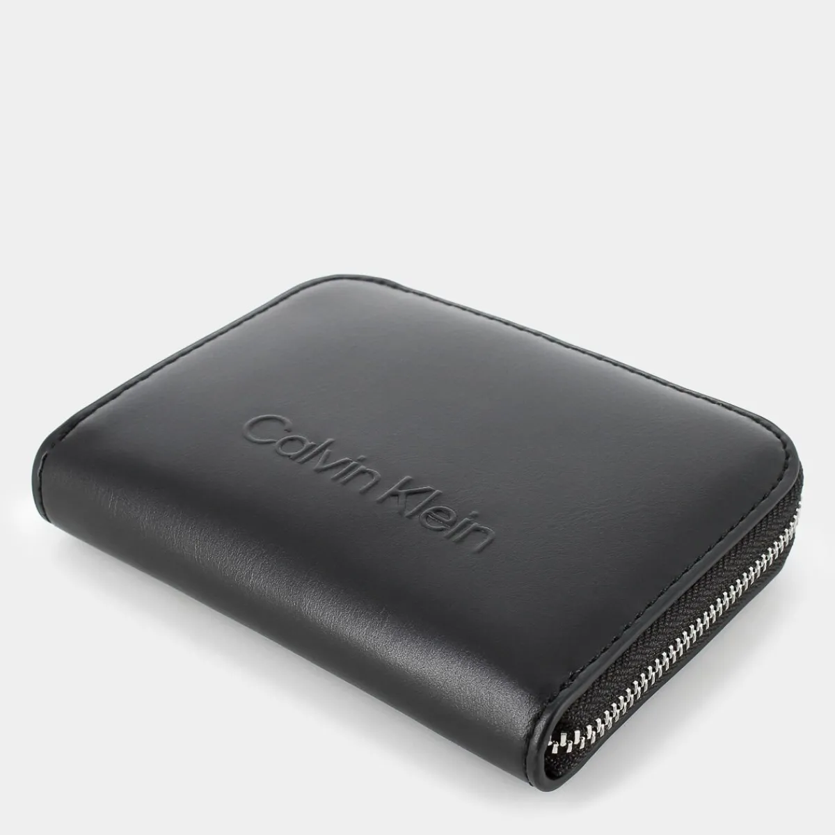 12437-BEHEMBOSSEDBLACK- PICCOLA PELLETTERIA^CALVIN KLEIN Fashion