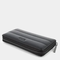 12199-BEHLINE QUILTBLACK- PICCOLA PELLETTERIA^CALVIN KLEIN New