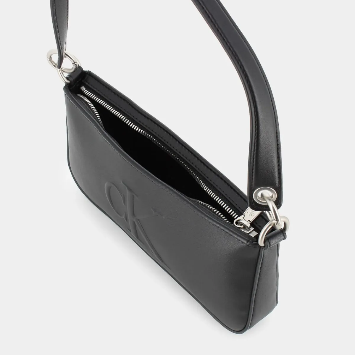 12725-BEHSCULPTED SHOULDER POUCHBLACK- TRACOLLE^CALVIN KLEIN JEANS Fashion