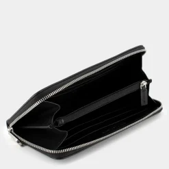 12743-BEHSCULPTED ZIP AROUNDBLACK- PICCOLA PELLETTERIA^CALVIN KLEIN JEANS Hot