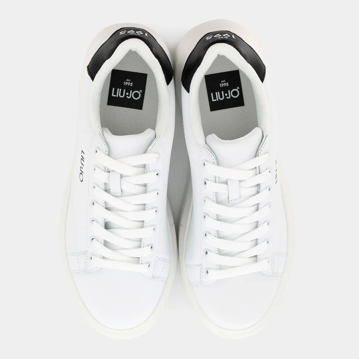 7B4027PX474S1005BIGWHITE/BLACK- SNEAKERS^LIU-JO Cheap