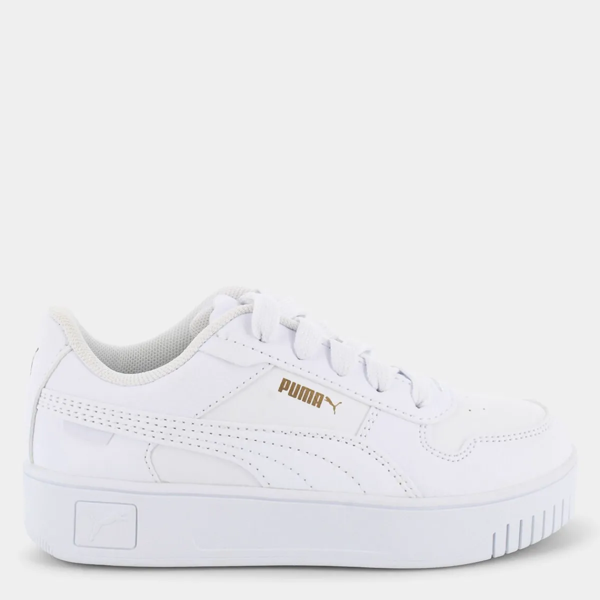 393847CARINA STREETWhite/White/Gold- SPORTIVE^PUMA Store