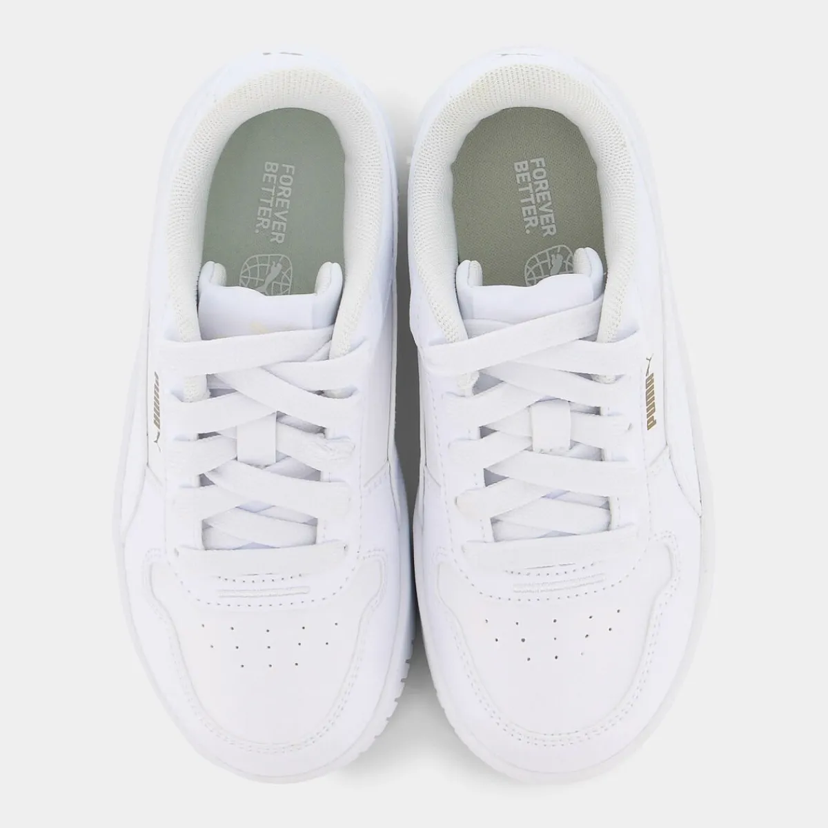 393847CARINA STREETWhite/White/Gold- SPORTIVE^PUMA Store