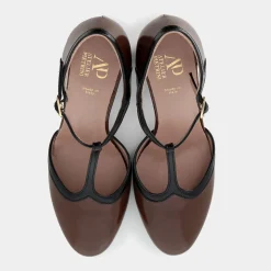 CC-I24D-05-CHOCO/NERO- DECOLLETÈ^ATELIER PIETRINI Best Sale