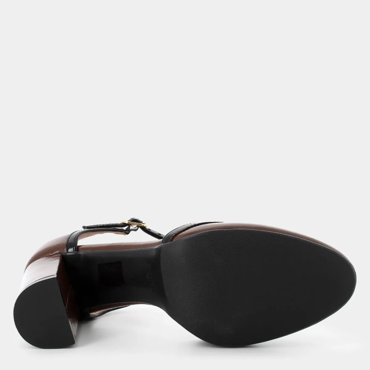 CC-I24D-05-CHOCO/NERO- DECOLLETÈ^ATELIER PIETRINI Best Sale