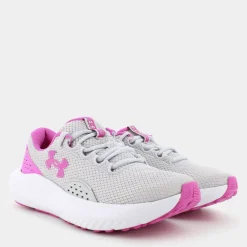 3027007CHARGED SURGE 4HALO GRAY/VIVID MAGENTA/VIVID MAGENTA- SPORTIVE^UNDER ARMOUR Discount