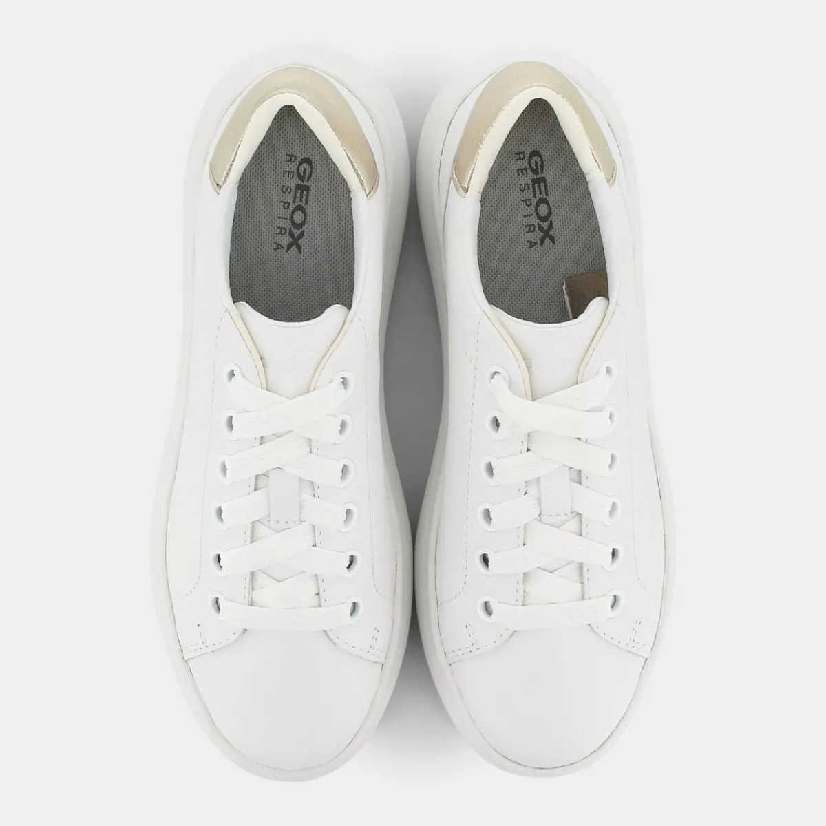 D35TCB085Y2C0232SPHERICAWHITE/GOLD- SNEAKERS^GEOX Shop