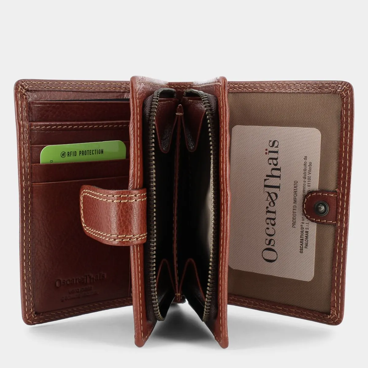 ET-I24-22-COGNAC- PICCOLA PELLETTERIA^OSCAR&THAIS Best Sale