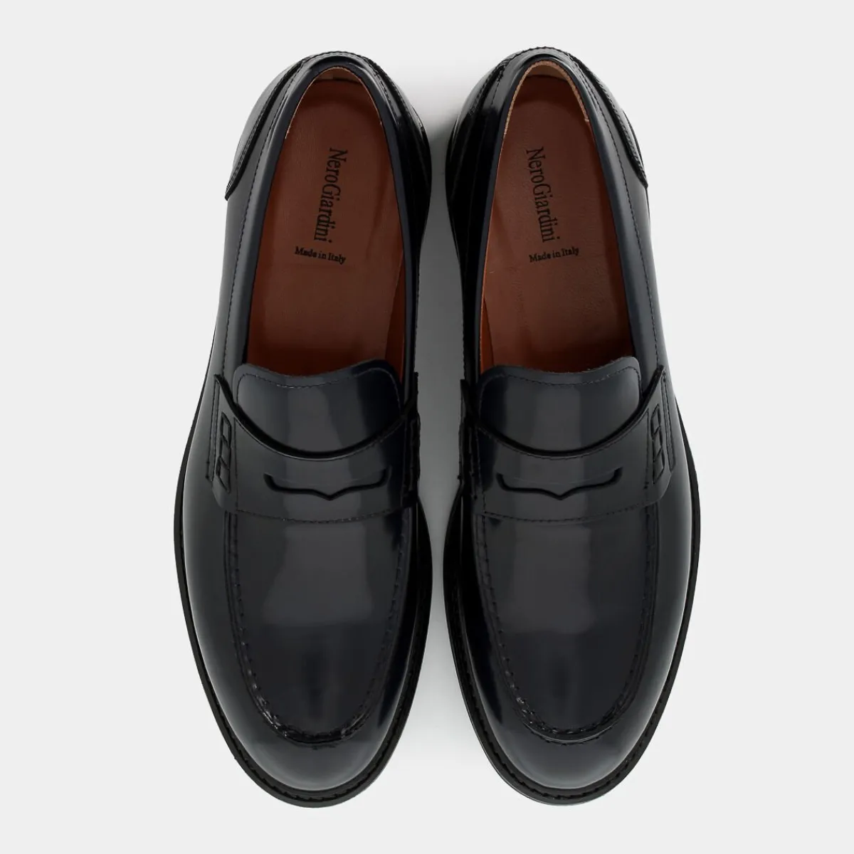 E400150UE- MOCASSINI^NERO GIARDINI Store