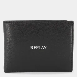 FM5312.000.A3063C-098 BLACK- PICCOLA PELLETTERIA^REPLAY Clearance