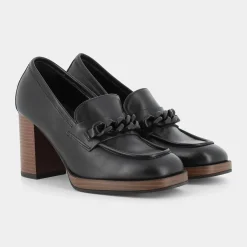 I205060D- MOCASSINI^NERO GIARDINI Sale