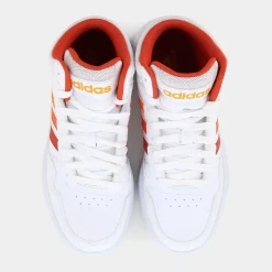 IH0181HOOPS 3FTWWHT/PRERED/ORANGE- SPORTIVE^ADIDAS Hot