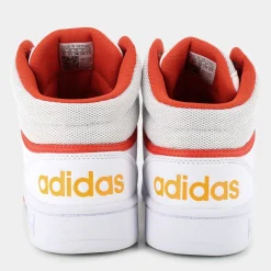 IH0181HOOPS 3FTWWHT/PRERED/ORANGE- SPORTIVE^ADIDAS Hot