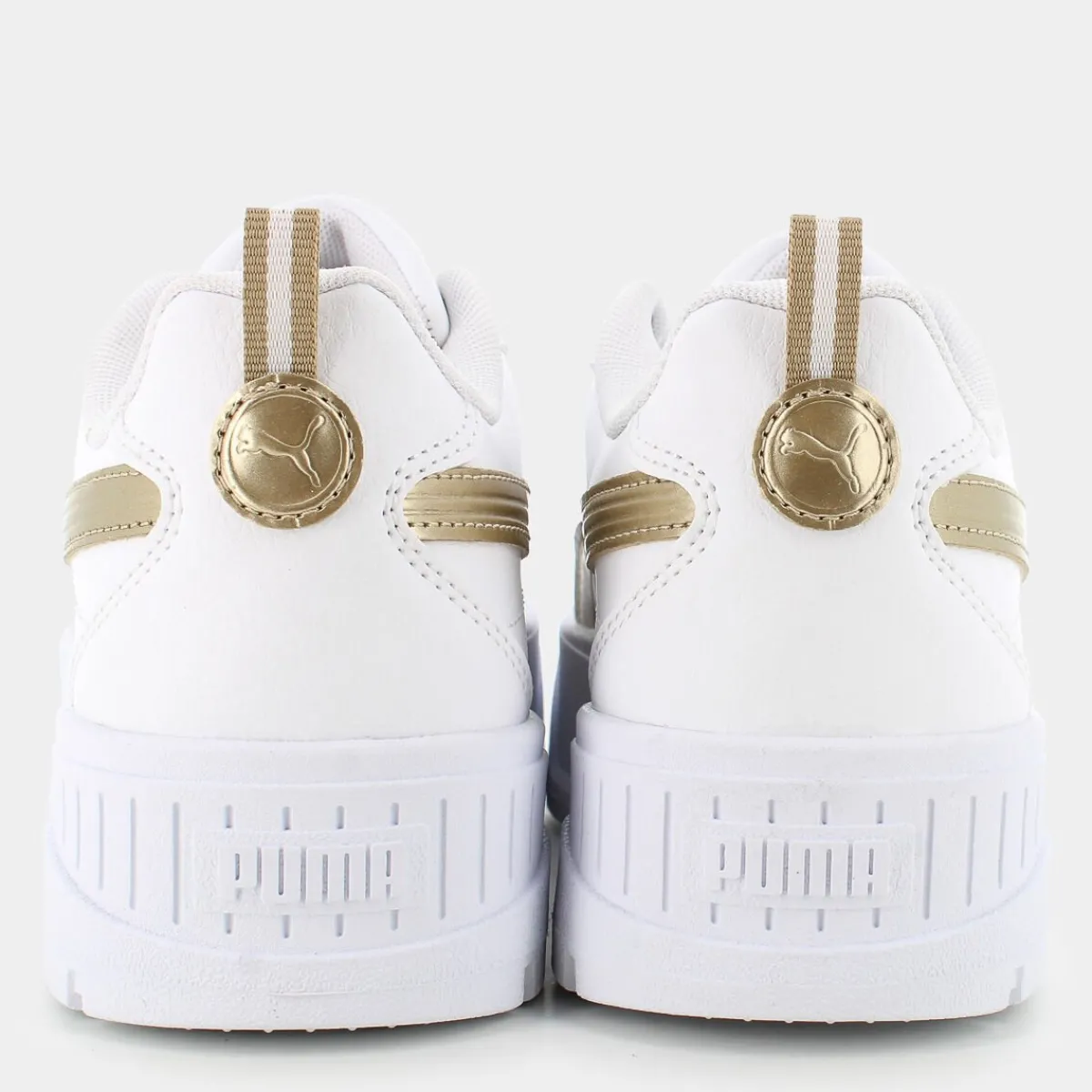 398892KARMEN II METALLIC DREAMWhite/Matte Gold- SPORTIVE^PUMA Fashion