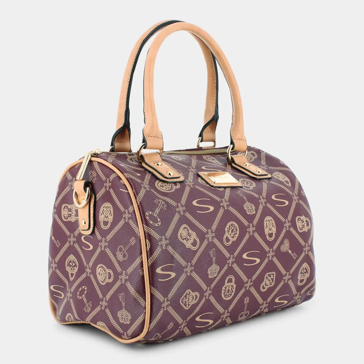 LJ-I24-008-BORDEAUX-CREMA- BORSE^SHEEN Shop