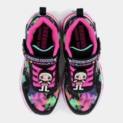 302214LSNUGGLE SNEAKS - SKECH SQUADBLACK SPARKLE/MULTI- SPORTIVE^SKECHERS Discount