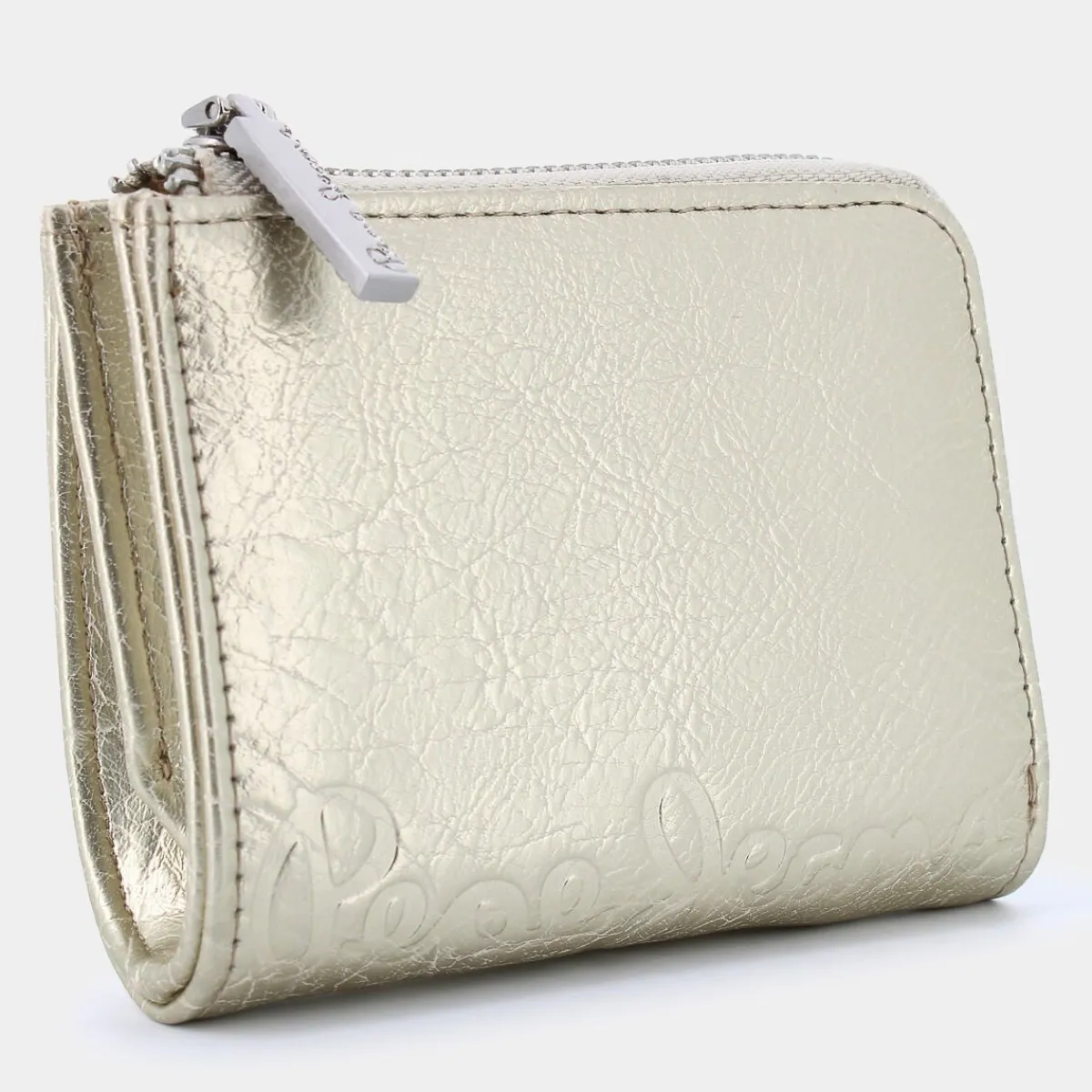 PL070245BRIANA WALLETLIGHT GOLD- PICCOLA PELLETTERIA^PEPE JEANS New