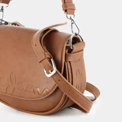 PL031566CRISHA ICONTAN BROWN- TRACOLLE^PEPE JEANS Discount