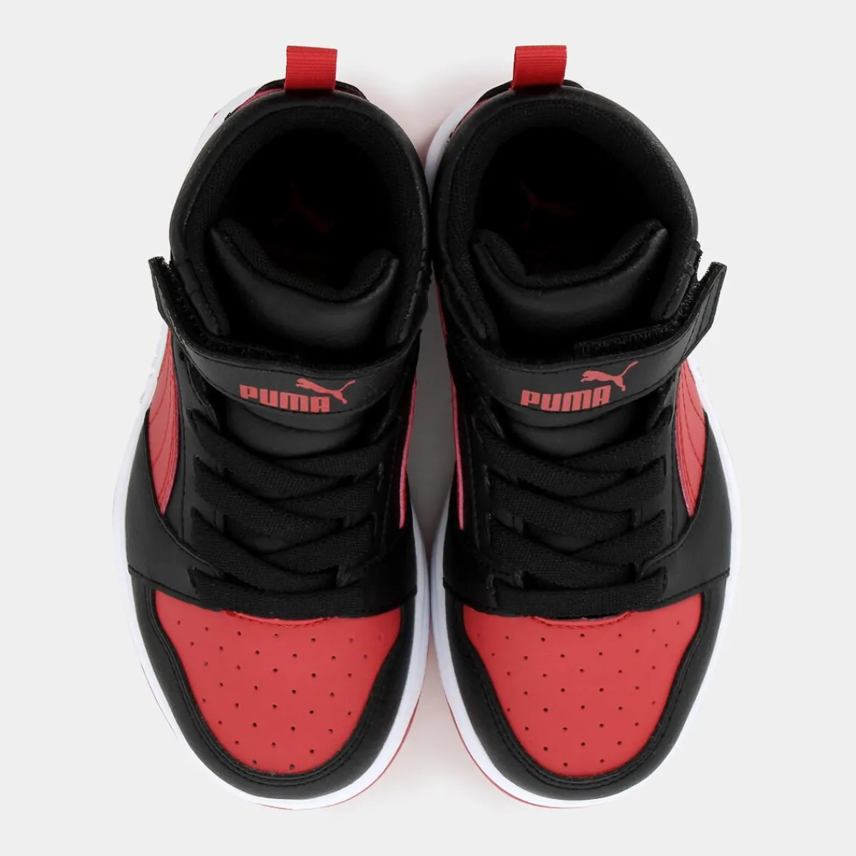 393832REBOUND V6 MIDBlack/For All Time Red- SPORTIVE^PUMA Store