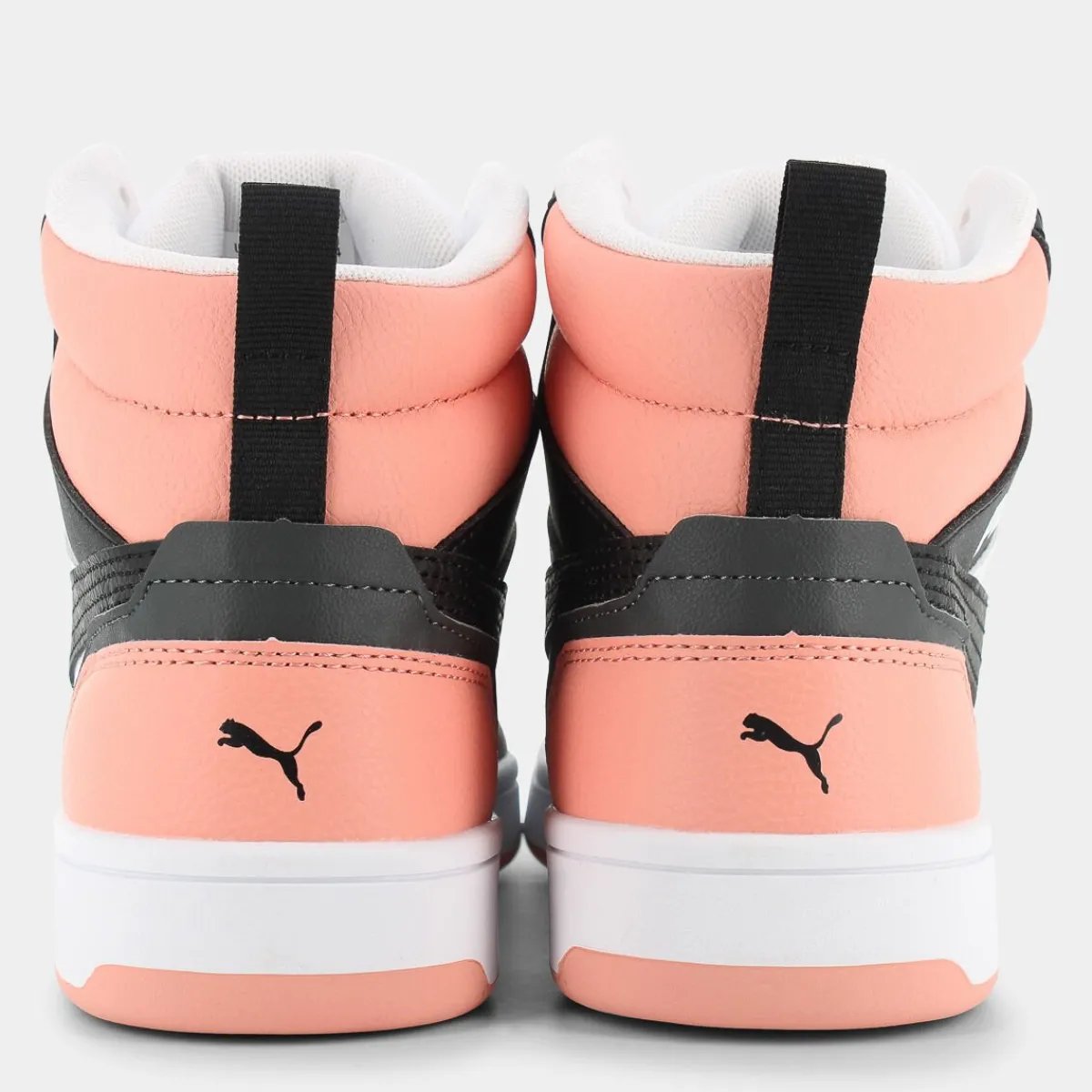 393831REBOUND V6 MIDWhite/Black/Poppy Pink- SPORTIVE^PUMA Clearance