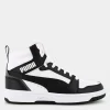 393831REBOUND V6 MIDWhite/Black/Shadow Gray- SPORTIVE^PUMA Sale