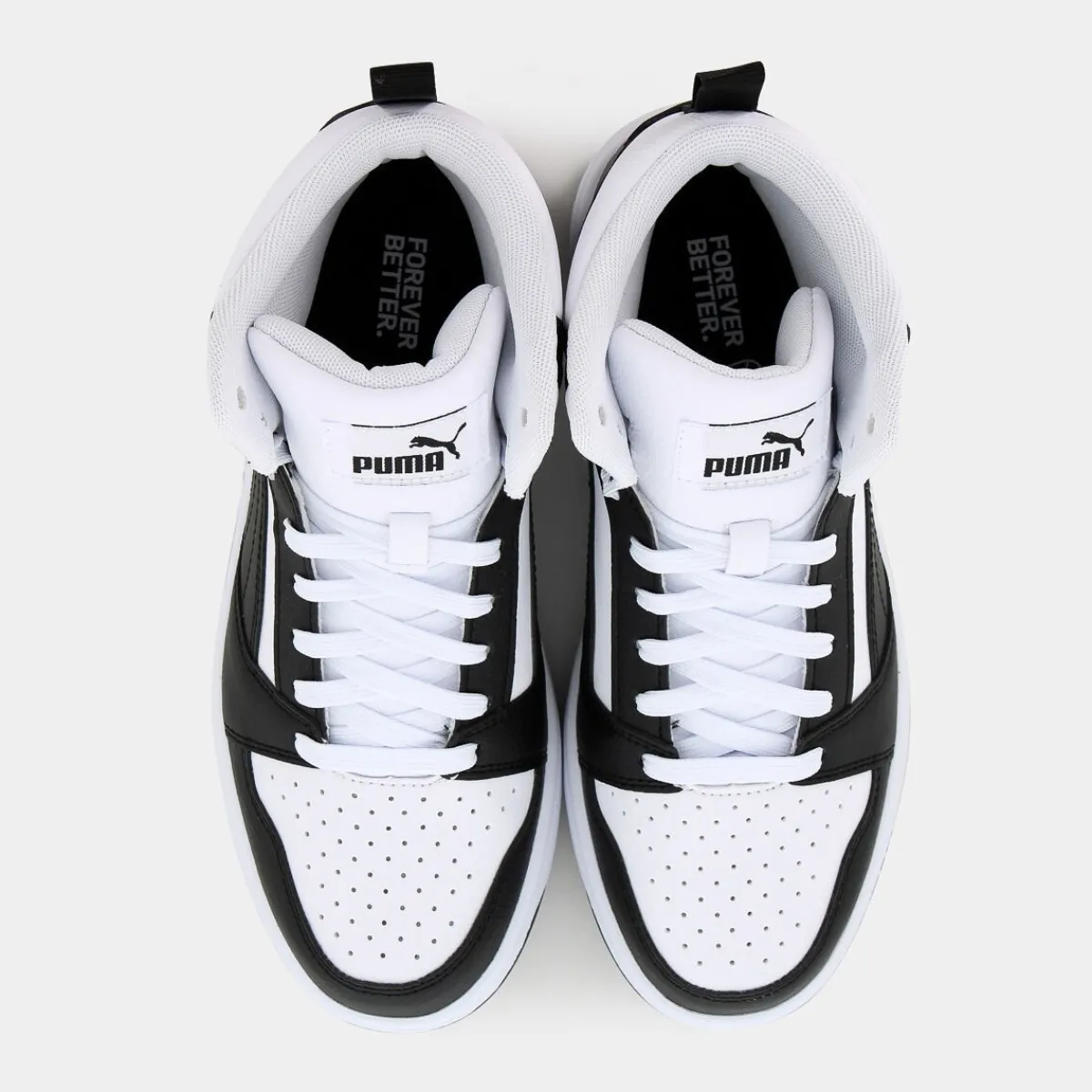 393831REBOUND V6 MIDWhite/Black/Shadow Gray- SPORTIVE^PUMA Sale