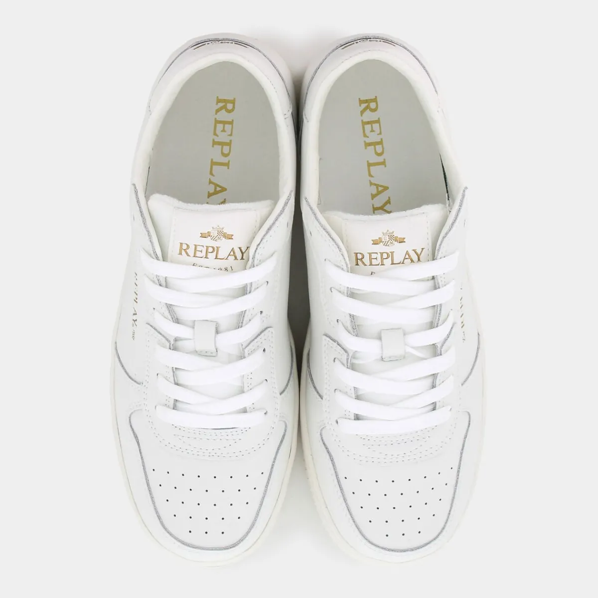 RZ3G0045LEPIC M BASE BLOCKWHITE- SNEAKERS^REPLAY Discount