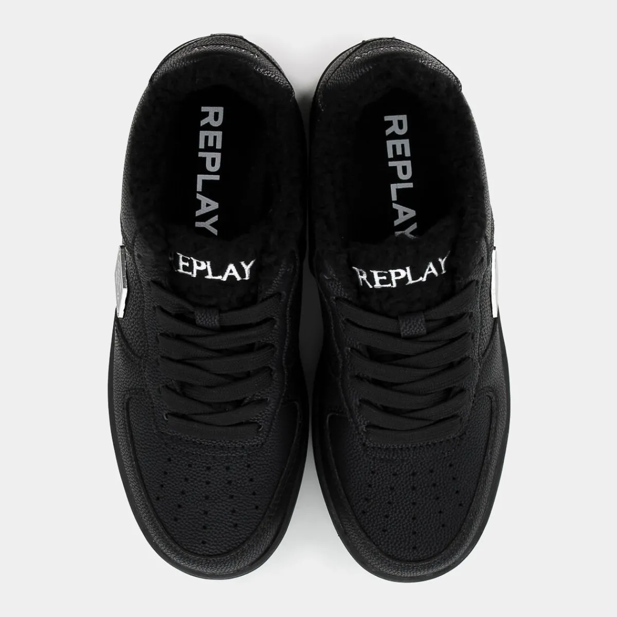 RZ5O0008SEPIC HIGH FURBLACK- SNEAKERS^REPLAY Discount