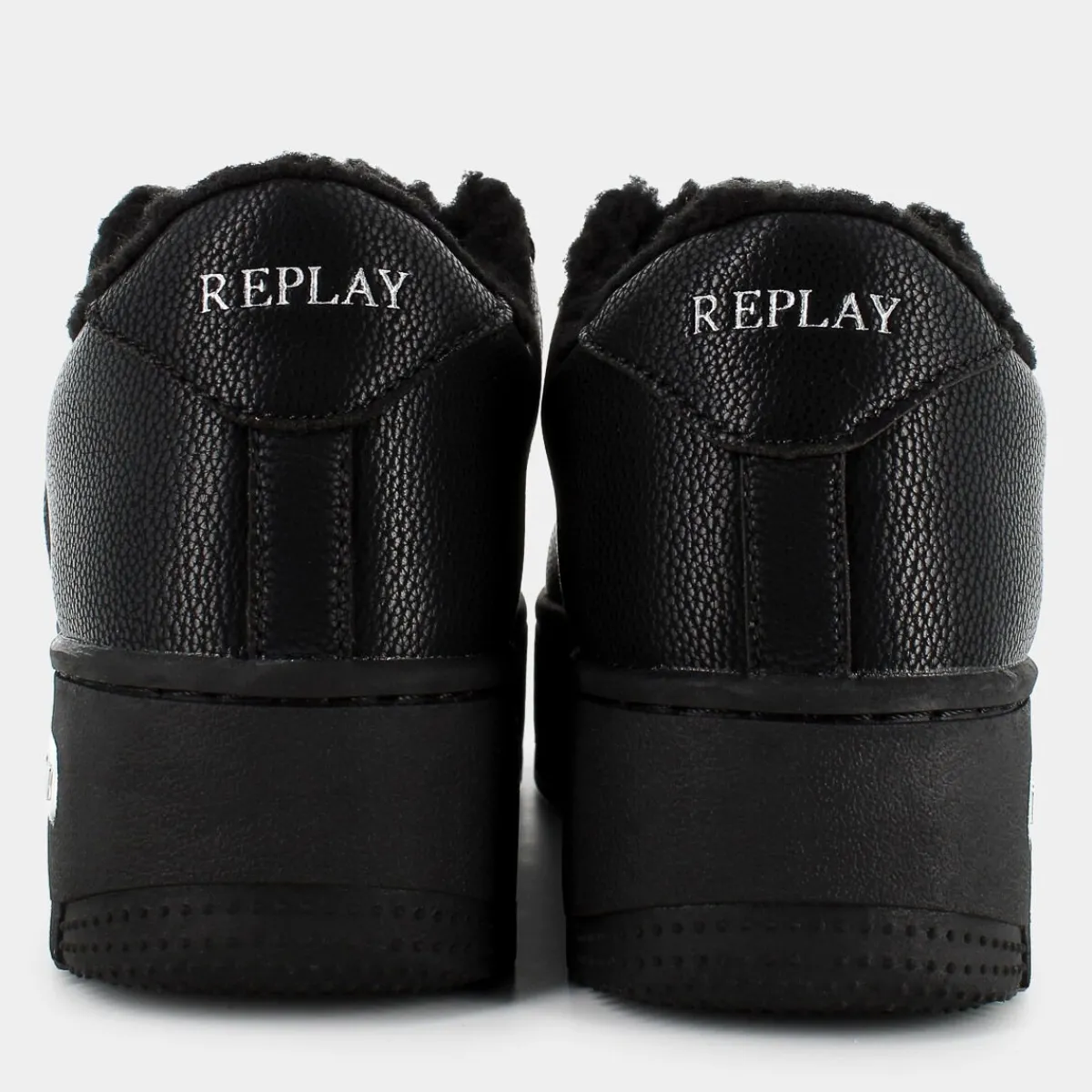 RZ5O0008SEPIC HIGH FURBLACK- SNEAKERS^REPLAY Discount