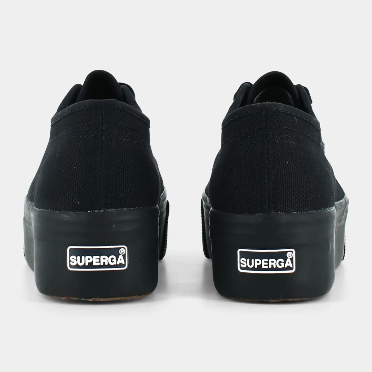 S91111LW2790 PLATFORMFULL BLACK- SPORTIVE^SUPERGA New