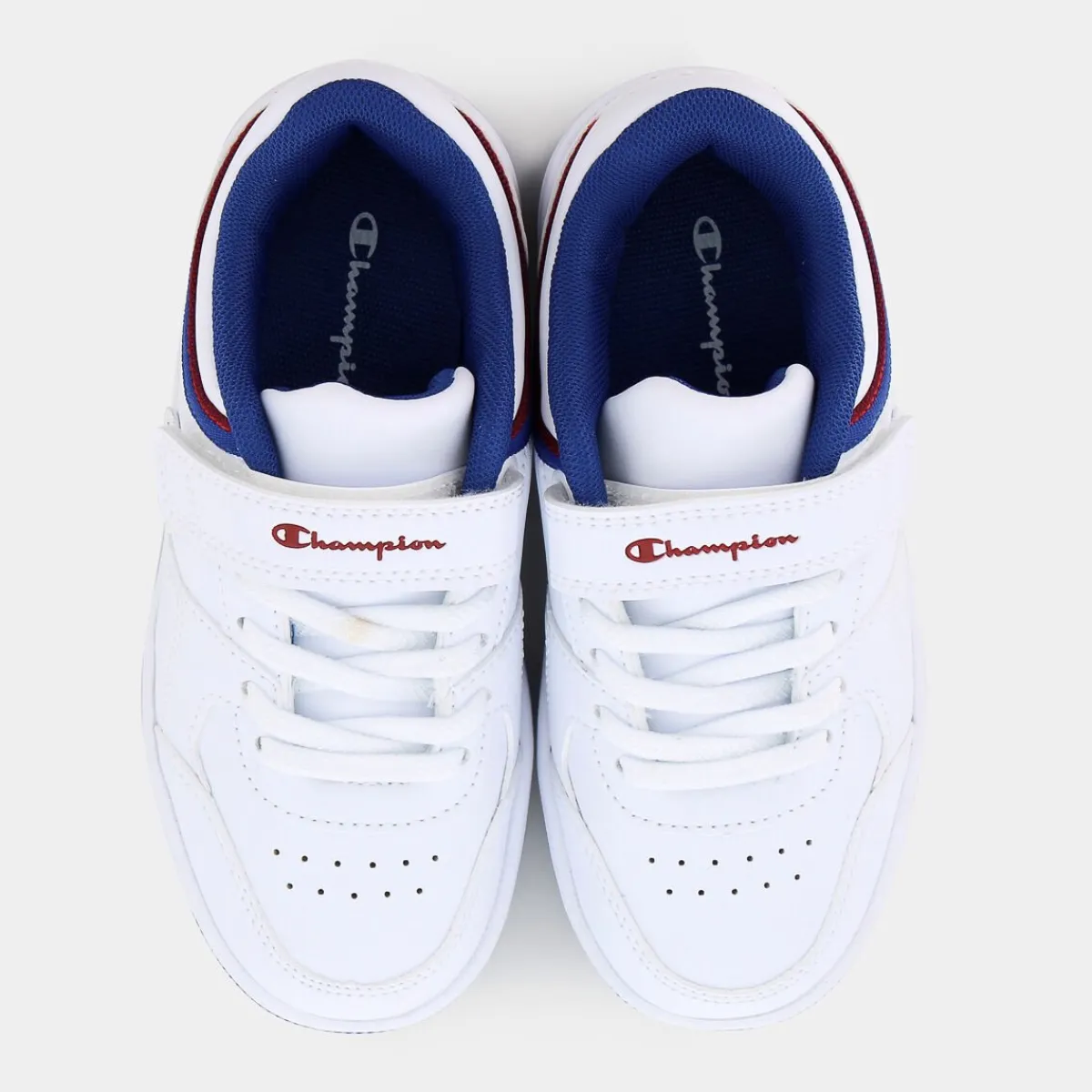 S32406REBOUND LOW B PSWHT/RBL/BURGUNDY- SPORTIVE^CHAMPION Clearance