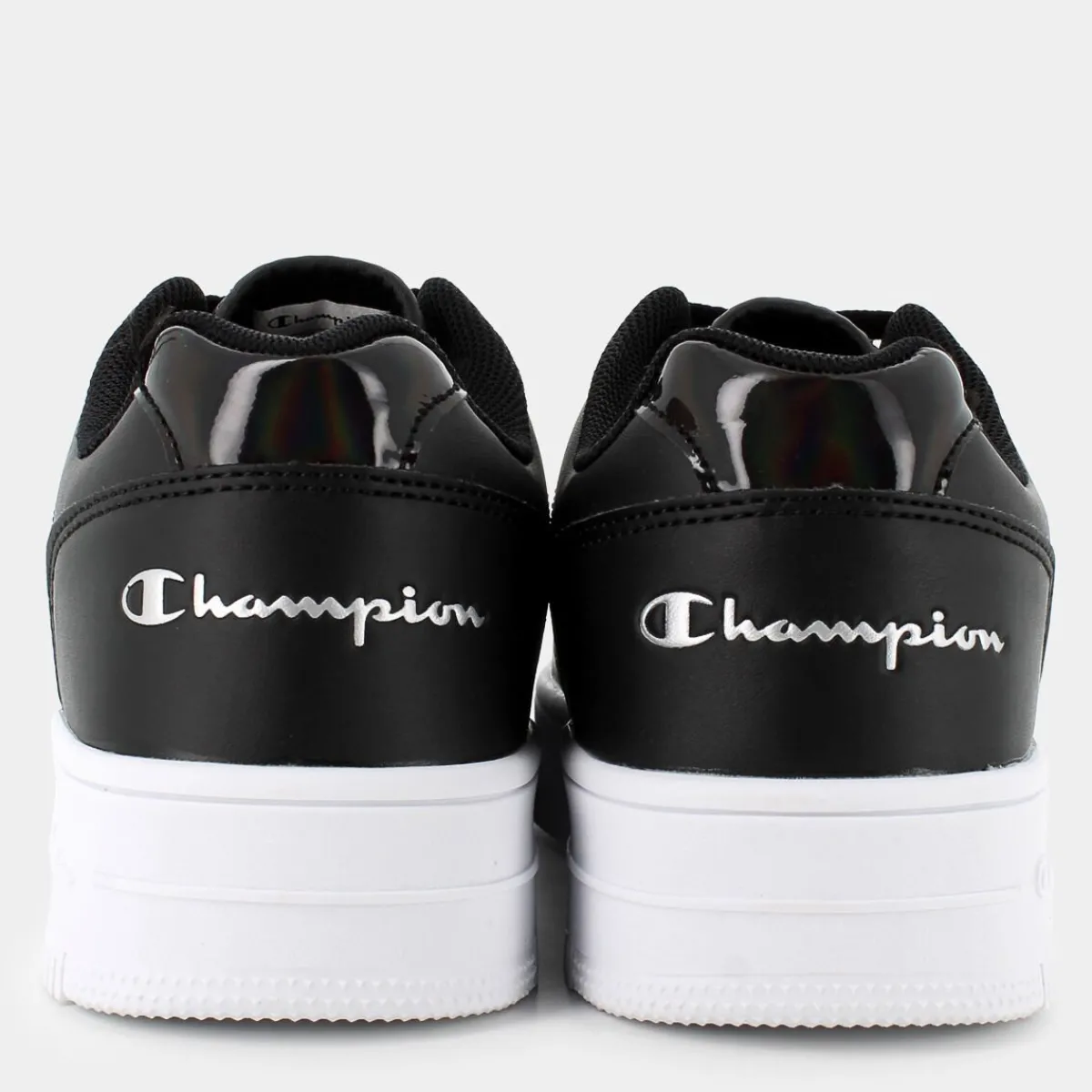 S32872REBOUND PLATFORM GLITTER G GS LOWNBK/SILVER- SPORTIVE^CHAMPION Clearance