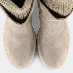 TX-I23D-13TAUPE- STIVALI^SHEEN Fashion
