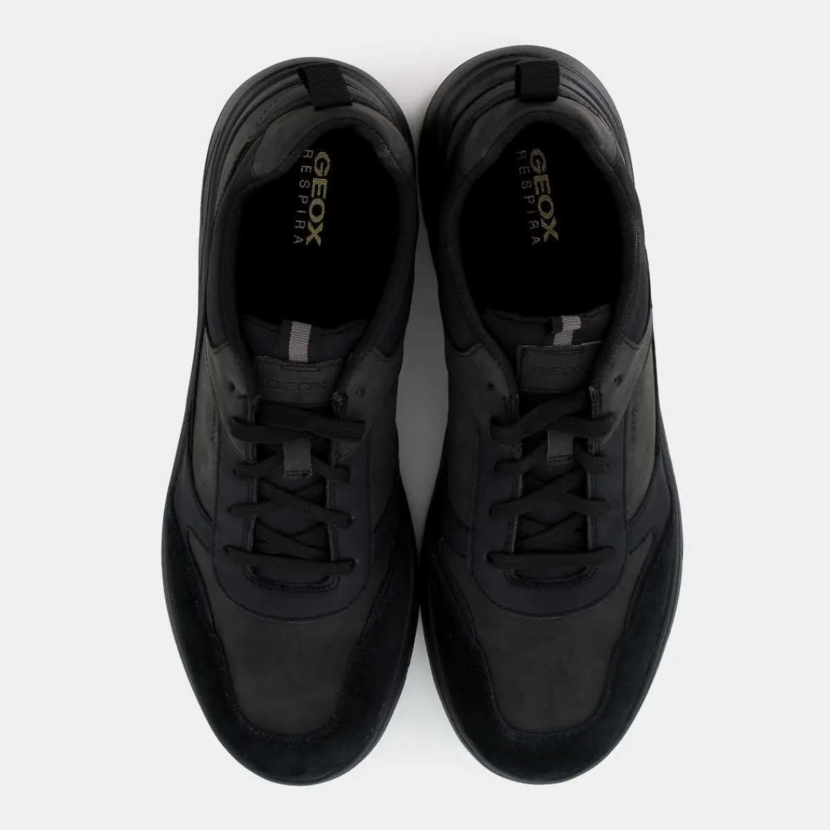 U46E1A0BCEKC9999PORTELLO ABLACK- SNEAKERS^GEOX Store