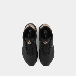 177094UNOBLACK DURABUCK/MESH- SPORTIVE^SKECHERS Flash Sale