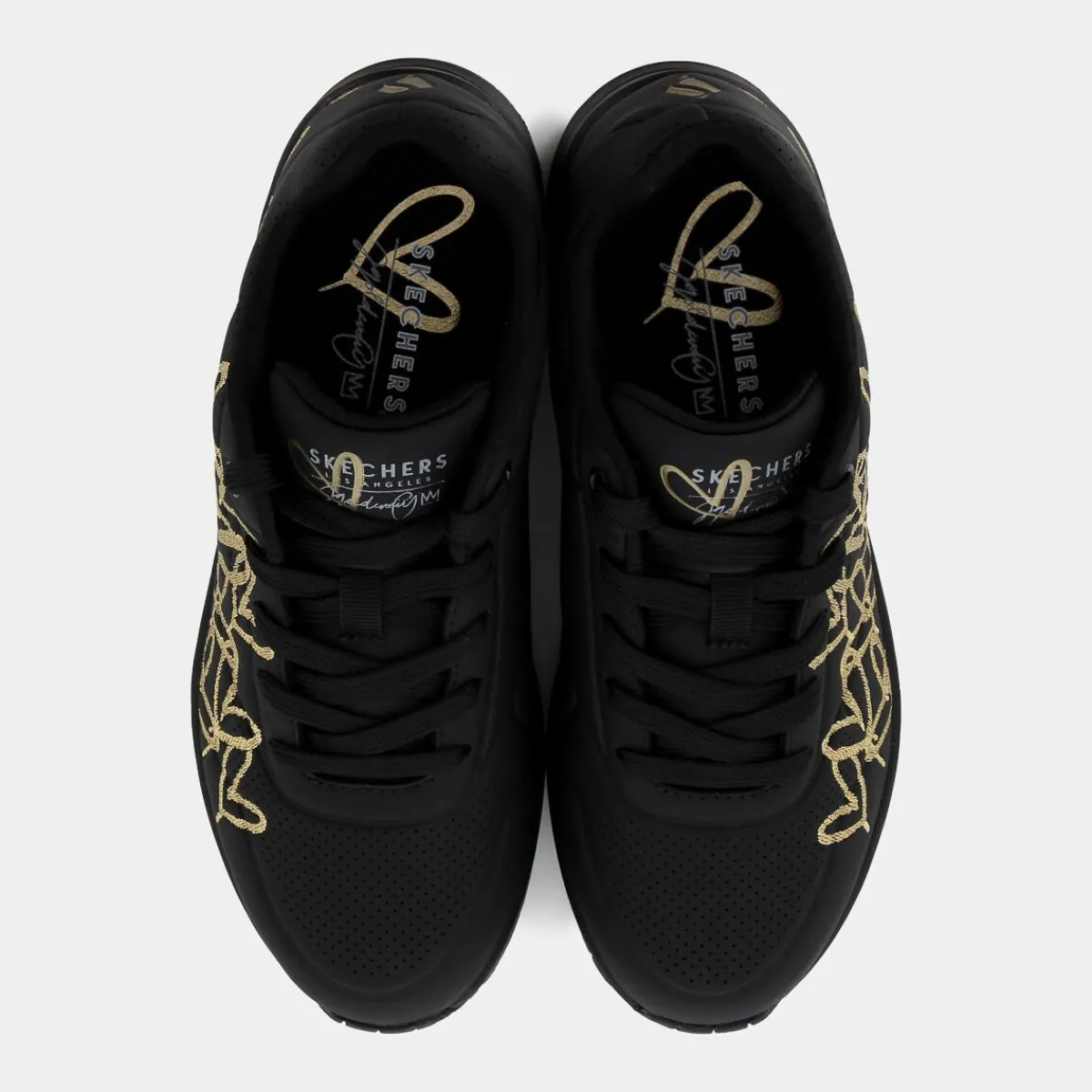177975UNOBLACK/GOLD- SPORTIVE^SKECHERS Clearance