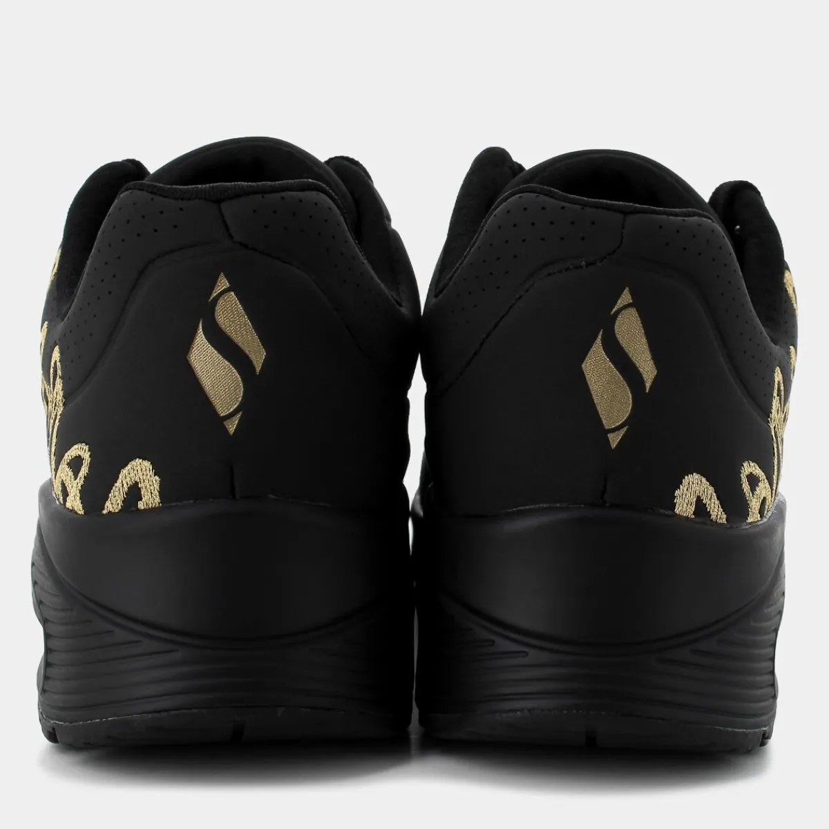 177975UNOBLACK/GOLD- SPORTIVE^SKECHERS Clearance