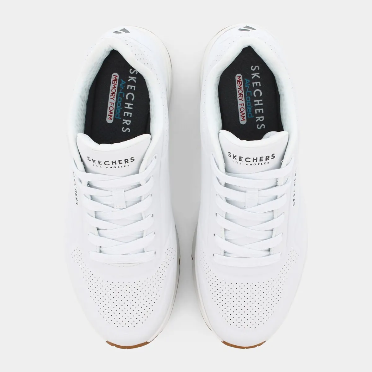 52458UNOWhite Durabuck/Trim- SPORTIVE^SKECHERS Cheap