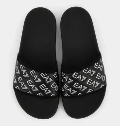 XCP010XK340N078ALL OVER SLIPPERBLACK+WHITE- CIABATTE^EA7 Cheap