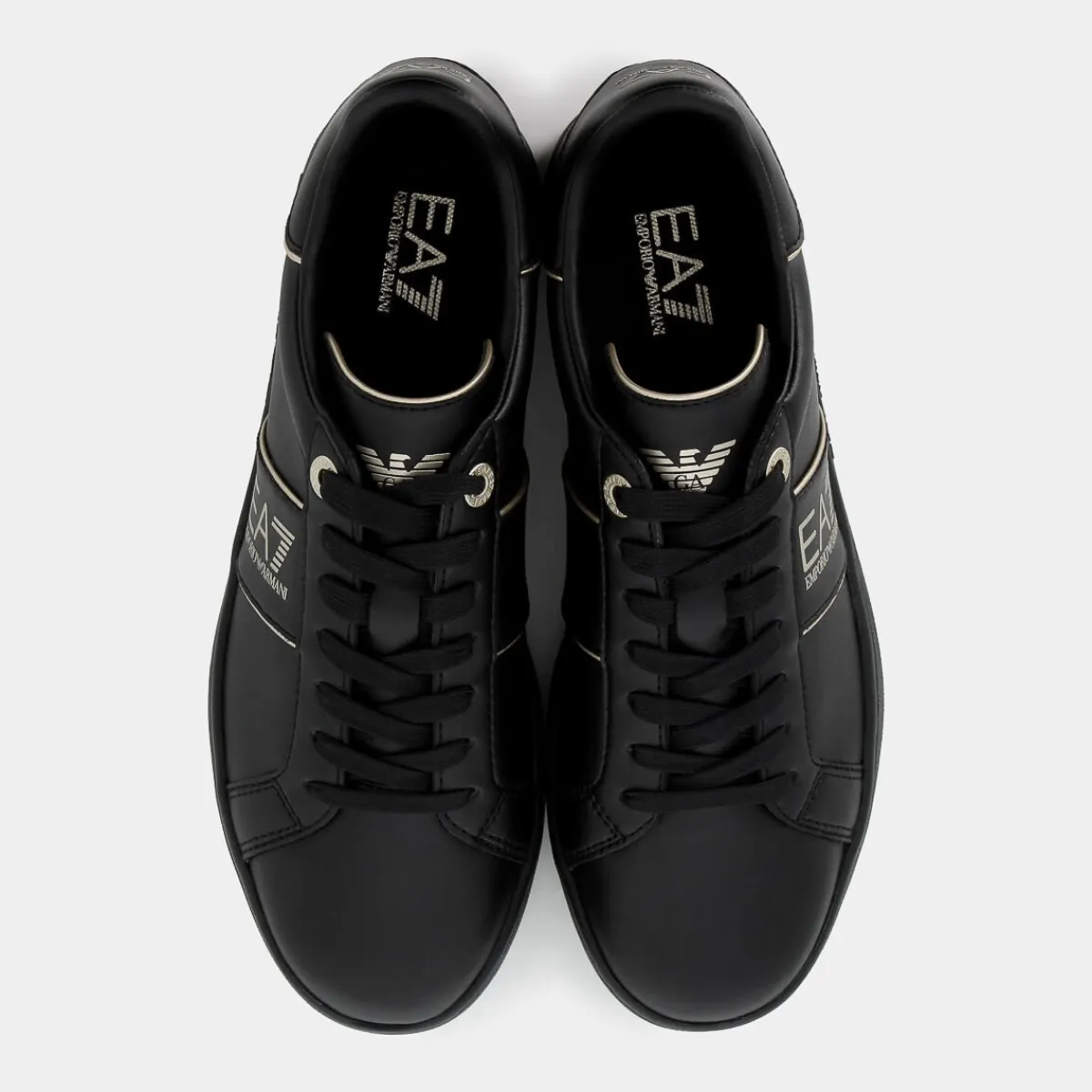 X8X102 XK346 M701CLASSIC PERFTRIPLE BLACK / GOLD- SNEAKERS^EA7 Best