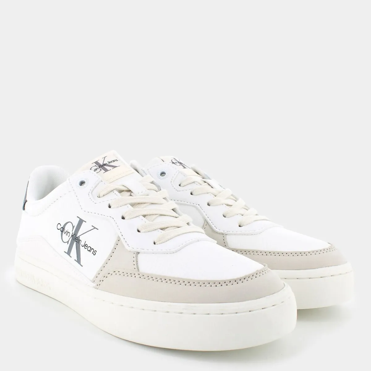 YM0088501UROME CLASSICBright White/Charcoal Grey- SNEAKERS^CALVIN KLEIN JEANS Store