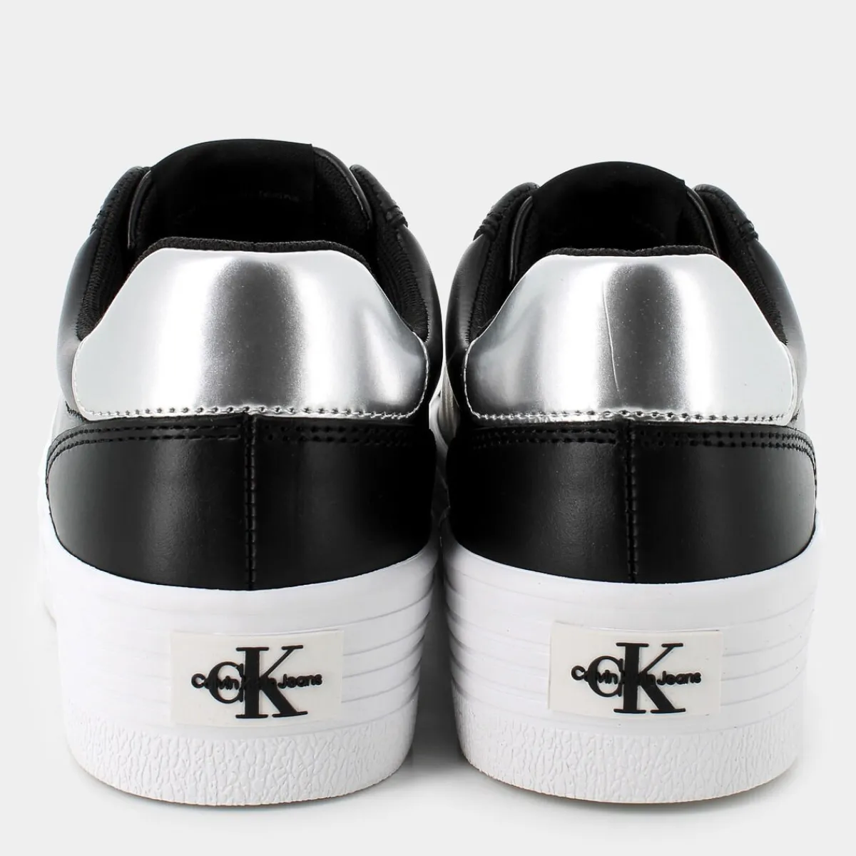 YW01688BOLD VULCANIC LACEUPBLACK/SILVER- SNEAKERS^CALVIN KLEIN JEANS New